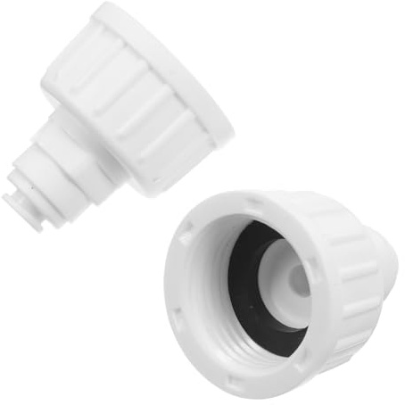 JOINPAYA Kit 2 Connettori Rapidi per Spruzzatore Tubo Flessibile Nebulizzazione, Raccordi Dritti per Tubi da Giardino, Collegamento Affidabile per Sistemi di Raffreddamento Esterno