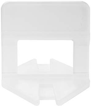 Lantelme 100 Stück Fliesennivelliersystem Zuglaschen für 3mm Fugenbreite | Laschen für Fliesenhöhe 3mm bis 15mm | Fliesen Nivelliersystem, Fliesenverlegehilfe, Fliesennivellierungssystem (3mm)