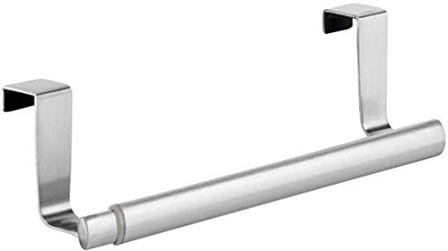 Stainless Steel Towel RackTowel Holder, Over Door Towel Bar,Practical Towel Holder for Kitchen Cupboards