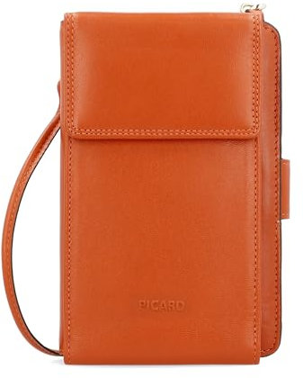 Picard Damen Handytasche ISABELLE aus Echtleder Mittel | mit Druckknopf | Handytasche | Alltag