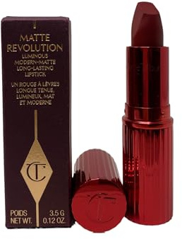 Charlotte Tilbury Hollywood Beauty Icon Matte Revolution Lipstick | 3.5g | Fame Flame