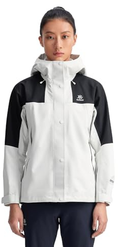 KAILAS Women's Hiking Shell Jacket Lightweight Waterproof Hooded Running Jacket Rain Jacket Outdoor Raincoat