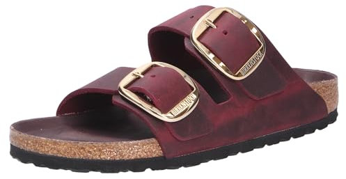 Birkenstock Arizona, Damen-Sandalen (schmal), R05 Burgund, 40 EU