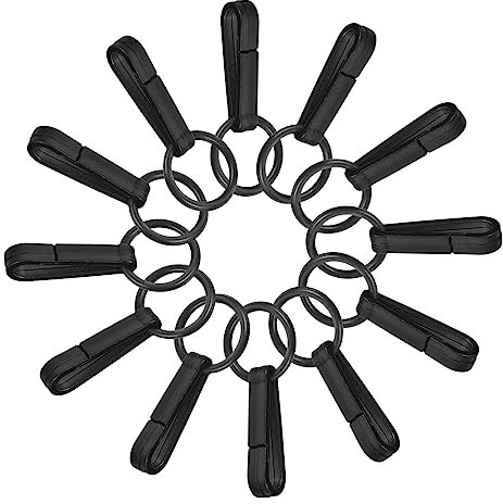 VICASKY 100Stücke Zeltzubehör Haken für Leichte Hardhat Haken für Outdoor Anwendungen Multifunktionale Befestigungslösungen für Camping