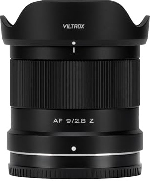 VILTROX AF 9mm F2.8 Obiettivo per Fotocamera APS-C con Auto Focus Ultra Grandangolare Obiettivo Principale (per Nikon Z)