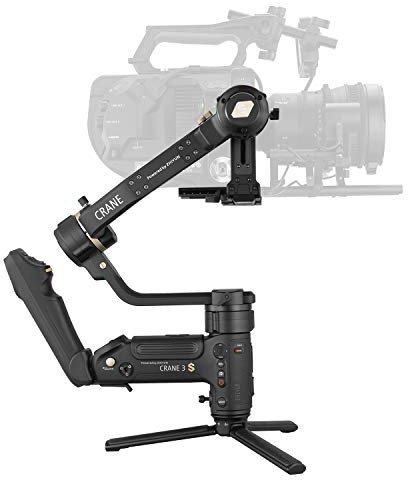 ZHIYUN Crane 3S Smartsling Kit [offiziell] 3-Achsen-Hand-Gimbal-Stabilisator für DSLR-Kameras und Camcorder (mit Smartsling-Griff)