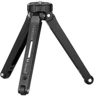 KanDao QooCam 1.2m Selfie Stick Treppiede, filettatura 1/4, treppiede webcam, supporto per fotocamera, supporto per webcam/vedio