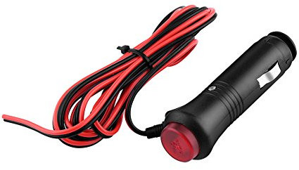 Auto Zigarettenanzünder Stecker, 1,5 m Stecker Auto Zigarettenanzünder Steckdose Netzstecker Adapter EIN Aus Schalter Sicherung 12V 24V
