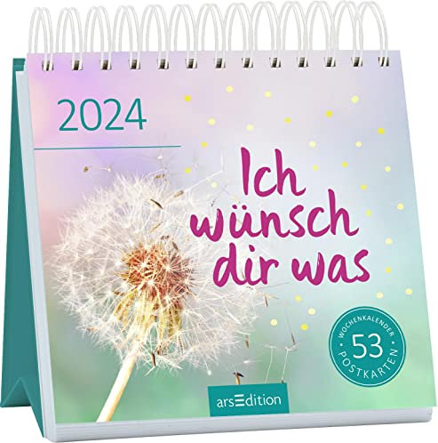 Postkartenkalender Ich wünsch dir was 2024