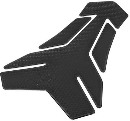 A ABSOPRO Motorcycle Gas Oil Fuel Tank Protector Pad Badge Sticker Black