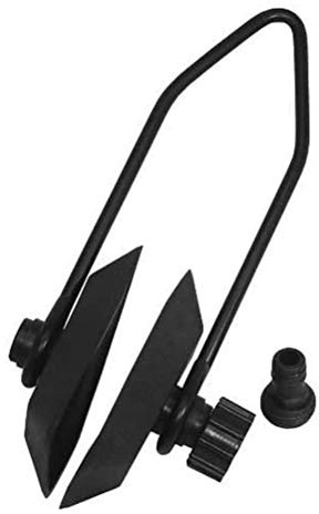 POENVFPO Enjuague de Agua para Motor Fueraborda Universal, Enjuagador de Motor de Acero con Resorte, Fácil Conexión para Eliminación de Sal, Ideal para Navegación Marina (Black)