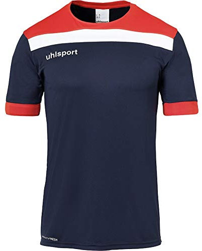 uhlsport Kinder Offense 23 Trikot, Marine/Rot/Weiß, 152