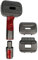 vhbw 2-in-1 Tierhaar-Bürste kompatibel mit Dyson V11 Advanced, V11 Outsize Staubsauger - Selbstreinigend, Inkl. Anschluss-Adapter