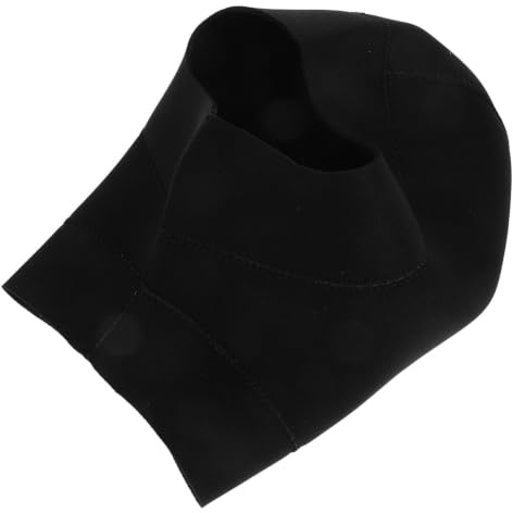 Hemobllo Bonnet de Bain Chaud en Néoprène pour Hommes, Capuche de Plongée Flexible et Isolante, pour Fête, Natation en Intérieur et Snorkeling