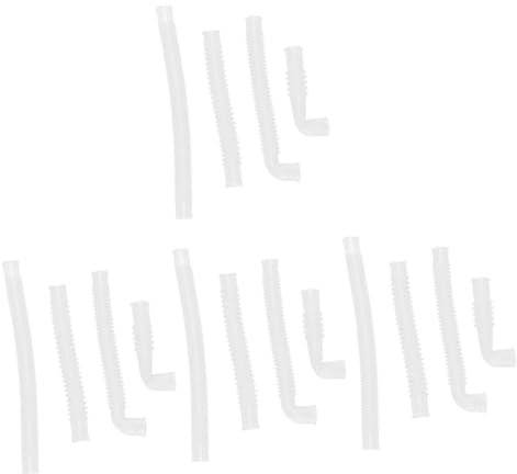 MUCKLILY 16pcs Washing Machine Hose Extension Flexible Washer Water Pipe Inlet Hose