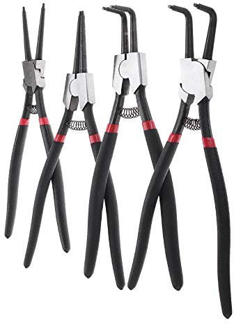 4Pc 13 Circlip Pliers Set XL Circlip snap Ring Pliers Internat External 90