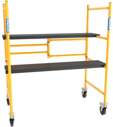 Stacker 4FT High Portable Scaffold, 500 lb Capacity, Indoor DIY Work Platform for Home Projects, Model S-IRS400