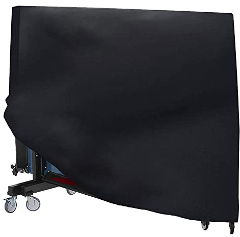 Skyour Outdoor/Indoor Foldable Ping Pong Table Protector - Waterproof & Dustproof Storage Covers (420D Oxford Fabric)