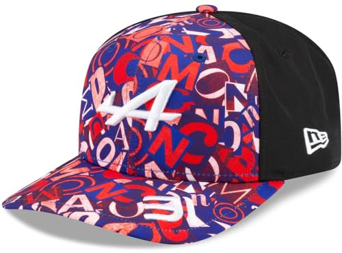 New Era Alpine F1 9Fifty Monaco GP Snapback Cappellino, multicolore, M/L