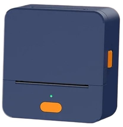 CCZRD Etiqueta De Joyería Mini Impresora Etiquetas Térmica Portátil P1 Adhesivas con Logotipo Inalámbrico Sin Tinta Impresión Rápida Nítida Cada Etiqueta(P1B 3Rolls 14.3x63.5)