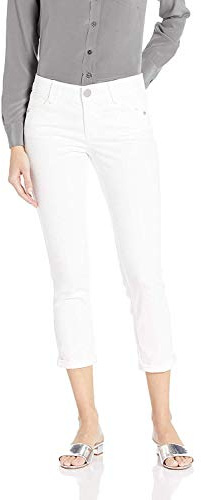 Democracy womens Absolution Crop Jeans, Optic White, 8 US