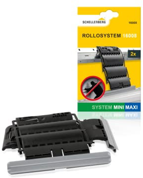 Schellenberg 16008 Ferma persiane universale, blocca tapparella per tapparelle avvolgibili, 2 pezzi