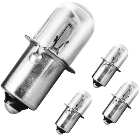 Ameri 19.2 Volt bulb Flashlight/Worklight Replacement XENON Bulbs 19v for CRAFTSMAN(4Pack)