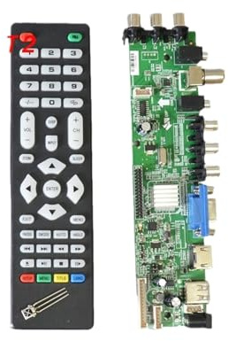 Carte pilote LCD universelle DS.D3663LUA.A81.2.PA V56 V59, compatible DVB-T2, carte TV universelle 3663