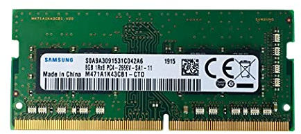 Samsung M471A1K43CB1-CTD - Memoria RAM (8 GB, DDR4, 2666 MHz, 8 GB, DDR4, 2666 MHz, 260 pines, SO-DIMM)