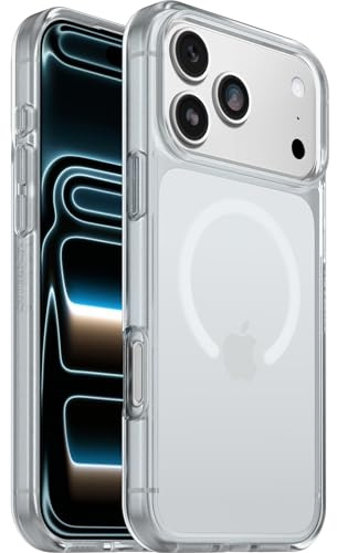 OtterBox React Series MagSafe Hülle für iPhone 17 Pro Max, stoßfest, sturzsicher, ultraschlank, schützende Hülle, Getestet nach Militärstandard, Transparent