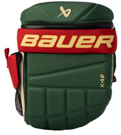 PG Sports Hockey YOUTH Glove Shaped Backpack (Green/Red)