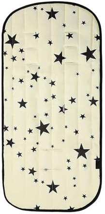 Coussin De Siège Poussette Accessoires Protection Fixation Poussette | Tapis matelassé absorbant les chocs pour bébé Pour poussette chaise haute maison intérieur extérieur sorties course