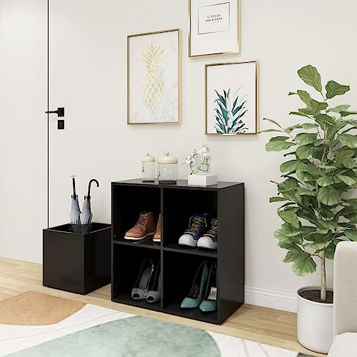 YunCangg Hallway Shoe Cabinet Grey Wood Material 105 x 35.5 x 70 cm Shoe Rack Shoe Rack Shoe Rack Shoe Tipper Slim Space Saving for Hallway Entrance Area with Closed Storage and Organiser for Trainers