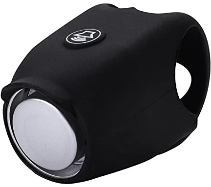 Cloche électrique de vélo, vélo de montagne 120 db cloche de vélo électrique cloche de guidon de vélo(noir)