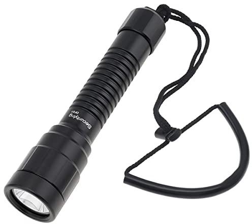SecurityIng DF01 Scuba Diving Light, 1500 Lumens Dive Flashlight