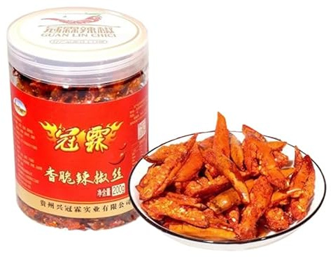 Crispy Chilli Pepper Rings 200g (7.05oz.) Crispy Chilli Chilli Bean Chilli Sauce Chilli Crisp Magic Chilli