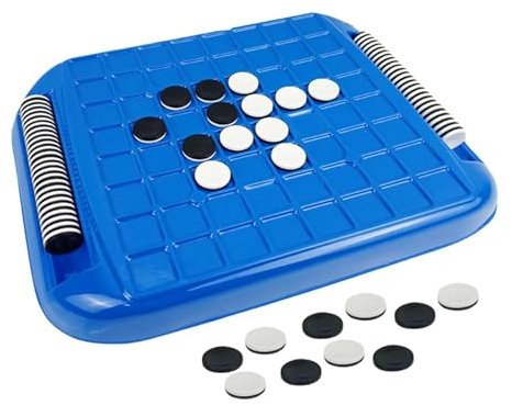Reversi-Brettspiel - Lernspielzeug Schwarz-Weiß-Schachspiel, Othello-Brettspiel | Reiseschach-Puzzlespiel, Familienbrettspiel Für Erwachsene Und Kinder
