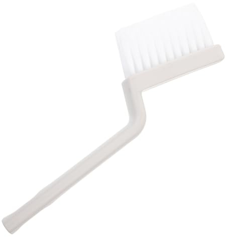 Hemobllo 2pcs Grout Brush with Handle for Tile and Baseboard Cleaning Stiff Bristle Scrubbing Tool for Shower Bathroom Kitchen Floors PP Material Efficient Deep Cleaning Supplies