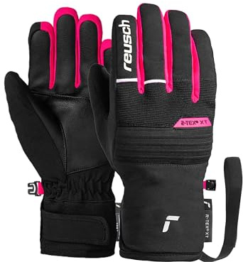 Reusch Benji R-TEX XT Guanti da sci per bambini e ragazzi – Guanti invernali caldi impermeabili con funzione touch screen – traspiranti, antivento, durevoli – ideali per sport invernali e uso