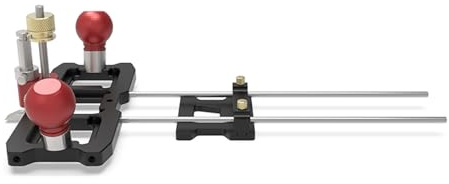 Cocoarm Rabot en Bois, Rabot à Main en Alliage D'aluminium avec Lame à Profondeur Réglable et Installation à 4 Positions, pour Projets de Menuiserie