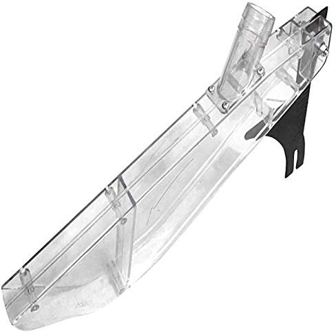 10 seghe circolari da tavolo, custodia antipolvere, coltello universale in plastica trasparente