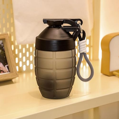 YAMSLAM Bouteille d'eau de sport de fitness 600 ml - Tendance - Simple - Shaker Cup - Poudre de protéine - Nutrition - Haute capacité - Tasse de mélange de milkshake