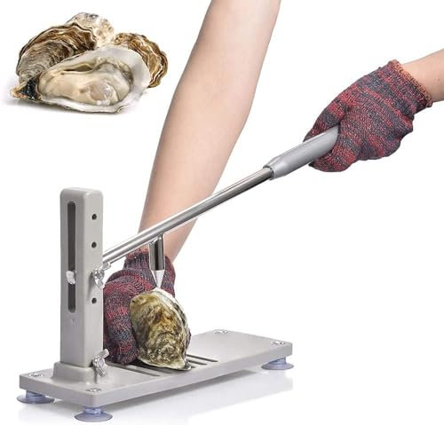 Macchina Per Aprire Le Ostriche, Strumento Per Sgusciare Le Ostriche In Acciaio Inossidabile, Coltello Per Ostriche Facile Da Usare, Inclusi Due Coltelli Per Sgusciare Le Ostriche, Guanto E Clip a G