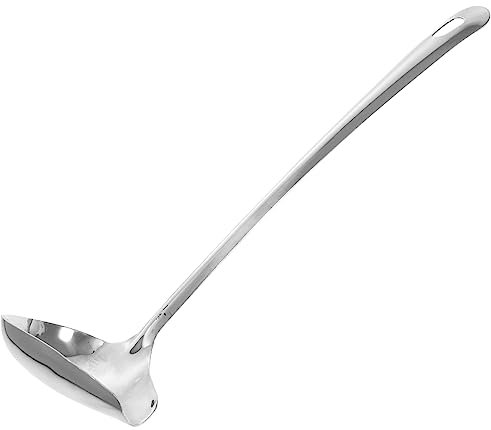 CHICAMPERA 1pezzi Cucchiaio Da Salsa Inossidabile Design Creativo Con Manico Esteso Per Usare Facilmente Cucina Per Decorare Dolci e Piatti
