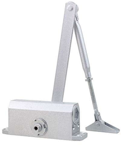 Chiudiporta,Chiudiporta Automatico Porta automatica chiudiporta sistema di sicurezza chiusura regolabile/latch Velocità alluminio for il sinistro e la mano destra