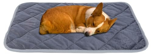 Generisch Dog Bed Mat, Cat Sleeping Place Heat Pad, Washable Sleeping Cushion for Cold Insulation, Pet Resting Area for Cage, Car, Indoor