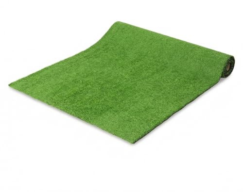 Outsunny konstgräs 100 x 400 cm självdränerande 10 mm höjd utomhus grön