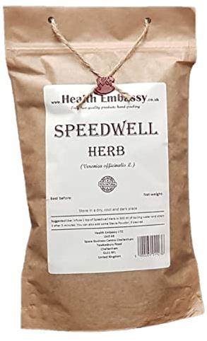 Health Embassy Speedwell Herb | Veronica Officinalis | Herbal Tea (50g)