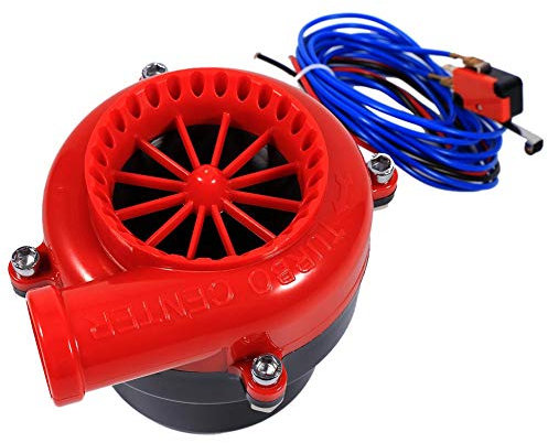 Scarico del suono turbo, valvola del clacson di scarico del turbo di scarico elettronico dell'auto Kit simulatore di suono analogico BOV Valvola di scarico del fischio del tubo di scappamento del tac