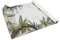 Coloray Furniture Sticker for Table Matt 39.8x19.7 inch / 100x50 cm Foil Self-Adhesive Wall Door Sticker Sticky Back Plastic Roll for Wardrobe Veneer - Tropical Leaves